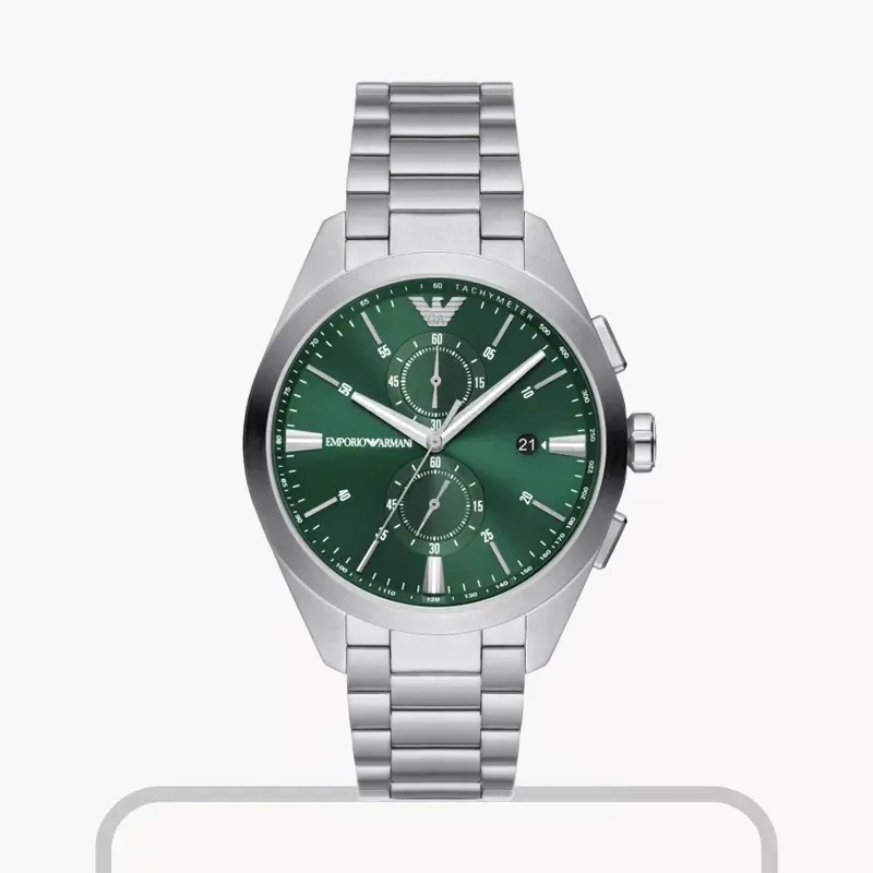 Emporio Armani Chronograph Green Dial Men's Watch | AR11480